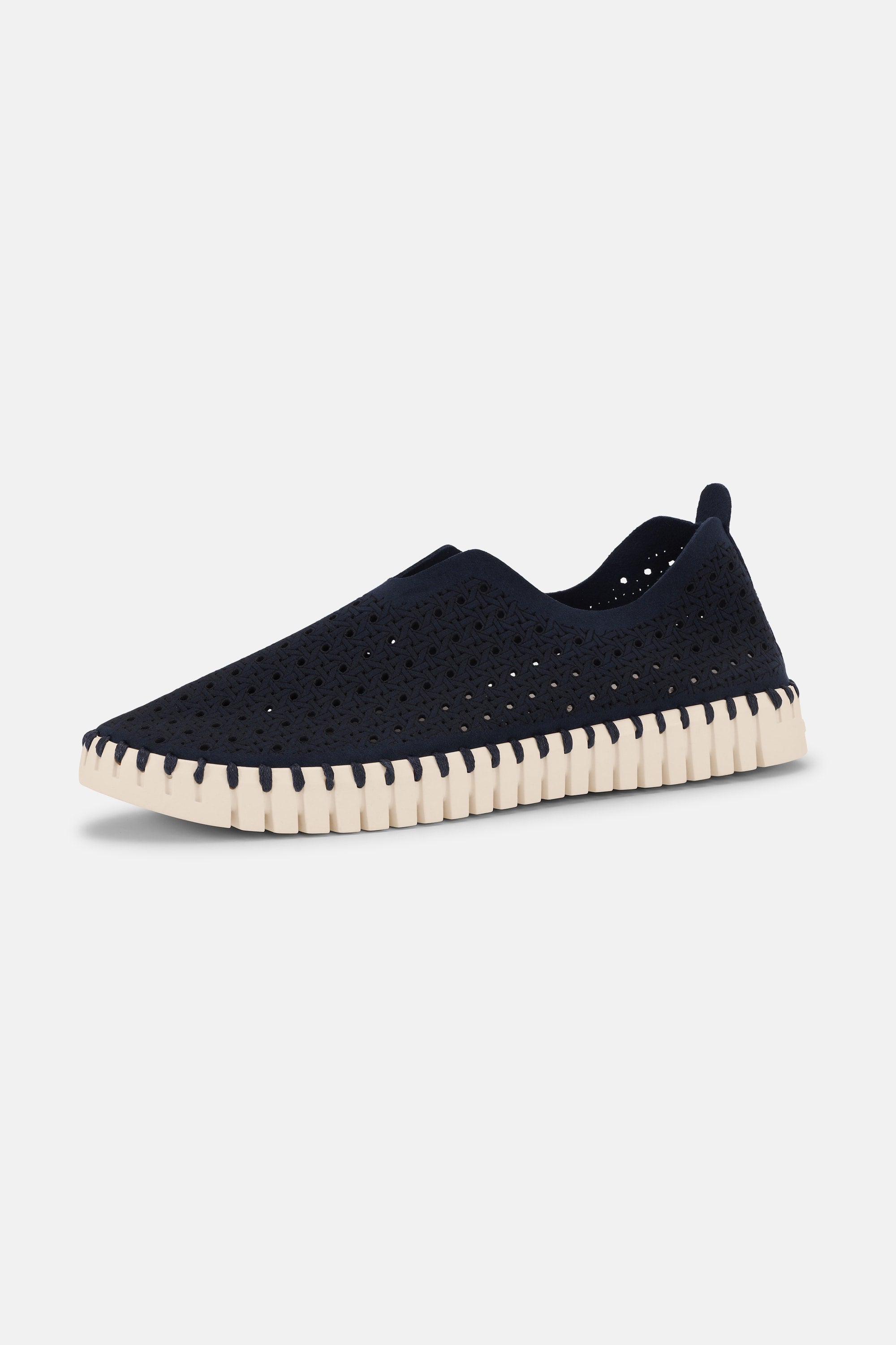 Tulip Flats - Dark Indigo Pearled Ivory